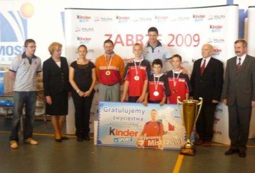 Medale Mistrzostw MiniVolley - Kinder+Sport